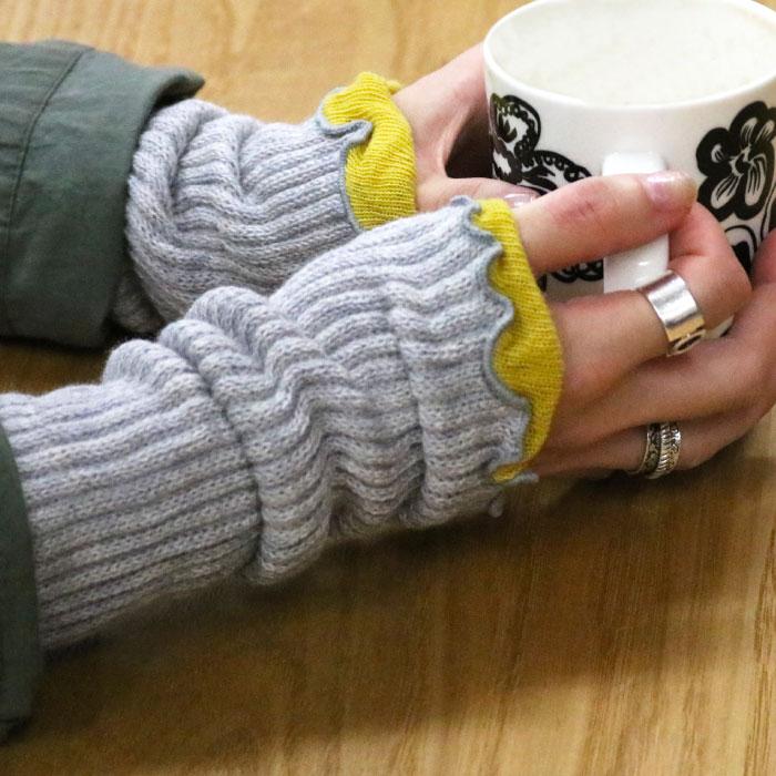 TAWARA t60877 うちがわコットン アーム＆レッグ２WAYウォーマー 2WAY  保温性 おしゃれ ウール混 2024 秋 冬 綿 | TAWARA | 08