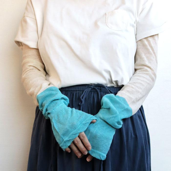 TAWARA たわら t60982 UV加工 コットン リネン バイカラーアームカバー  おしゃれ 2025 | TAWARA | 04