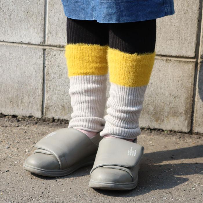 TAWARA t61095 リブ＆シャギー バイカラー ２WAYウォーマー 2WAY アームウォーマー レッグウォーマー 保温 おしゃれ 2025 秋 冬 | TAWARA | 13