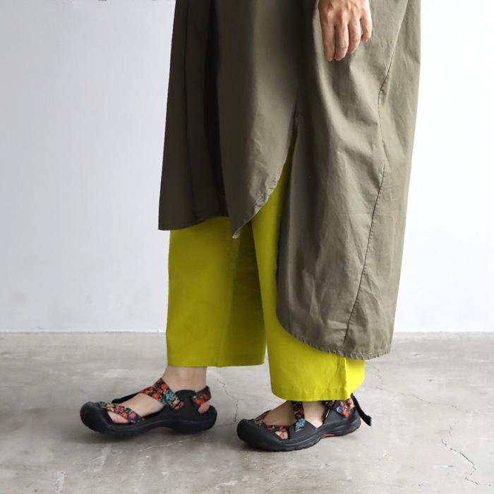 TAWARA（たわら）コットンぺチパンツ t61105 綿 レイヤード 重ね着 ナチュラル 涼しい ワイドパンツ レディース 薄地 通気性 おしゃれ ゆったり | TAWARA | 17