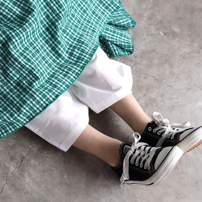 TAWARA（たわら）コットンぺチパンツ t61105 綿 レイヤード 重ね着 ナチュラル 涼しい ワイドパンツ レディース 薄地 通気性 おしゃれ ゆったり | TAWARA | 18