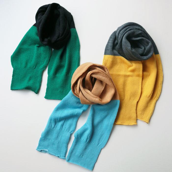 TAWARA（たわら）メリノウール100％糸を贅沢に使ったコンパクトマフラー メリノウール 防寒 t80624 |  | 07