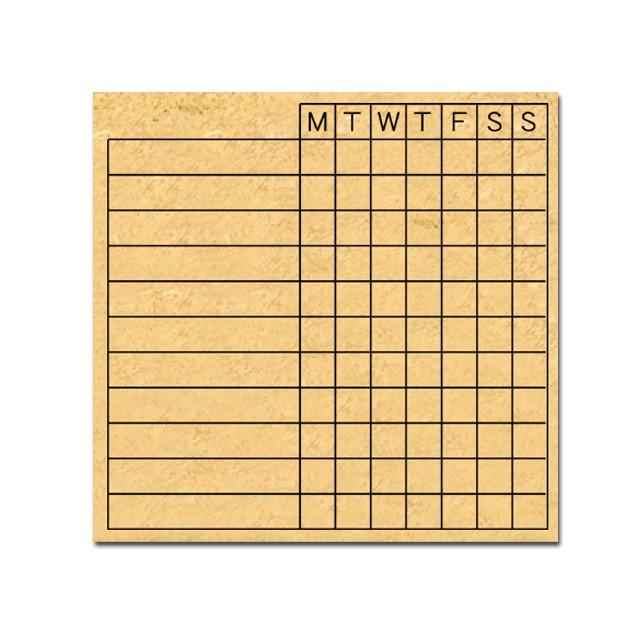 ハビットトラッカー Habit Tracker Todo 手帳スタンプ 手帳 日記などに日記帳 ダイアリー Habi24 Habi24 Stamplove 通販 Yahoo ショッピング