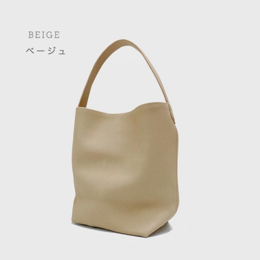 本革 ショルダーバッグ インナーバッグ付き Sサイズ バケツ型 トートバッグ レザー ワンハンドル ショルダー バケツトート 肩掛け マザーズバッグ マザーバッグ_11