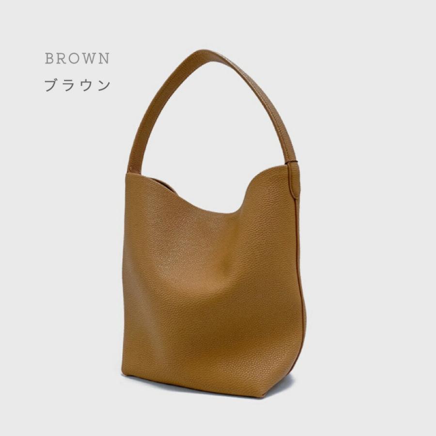 本革 ショルダーバッグ インナーバッグ付き Sサイズ バケツ型 トートバッグ レザー ワンハンドル ショルダー バケツトート 肩掛け マザーズバッグ マザーバッグ_12