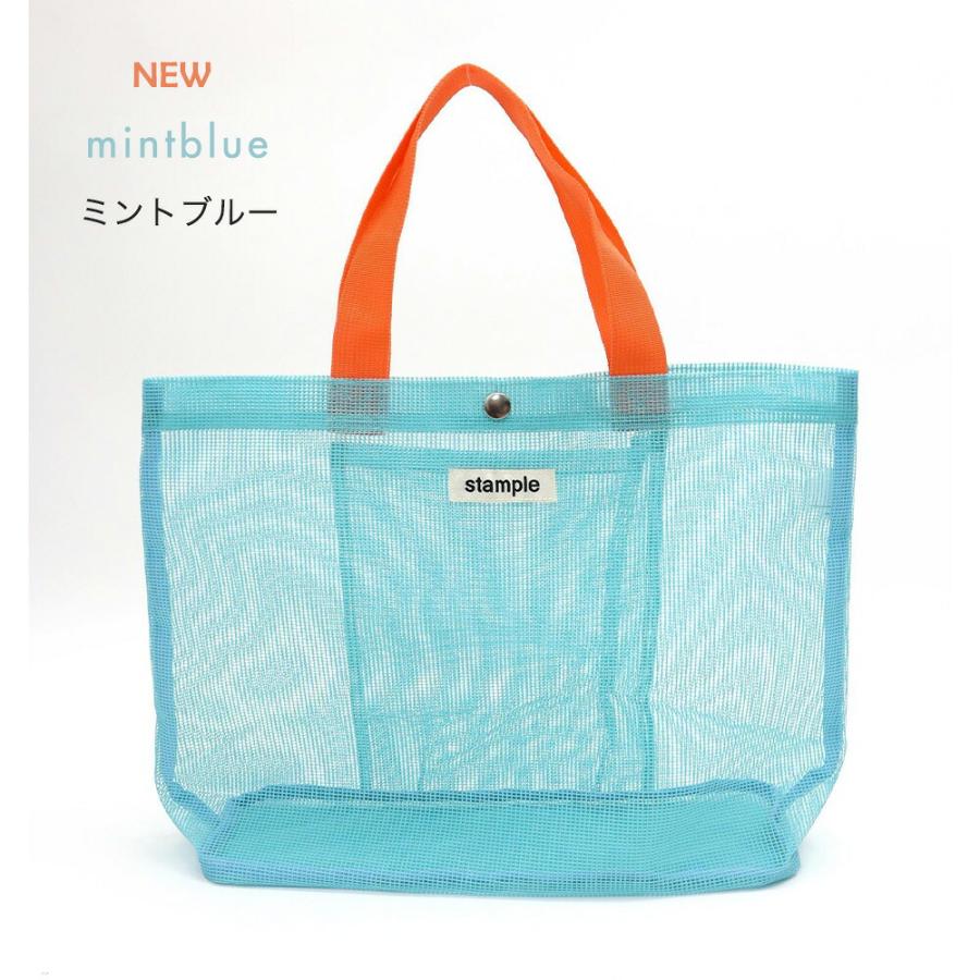 プールバッグ Stample スタンプル オールメッシュ トートバッグ