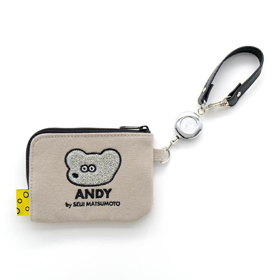 ねずみのANDY フィーチャーパスケース キーケース コインケース ポーチ