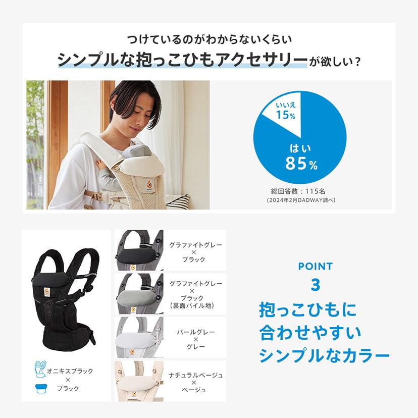 吸水速乾 ネックカバー エルゴベビー用 抱っこ紐 ベビーパッド 汗取り