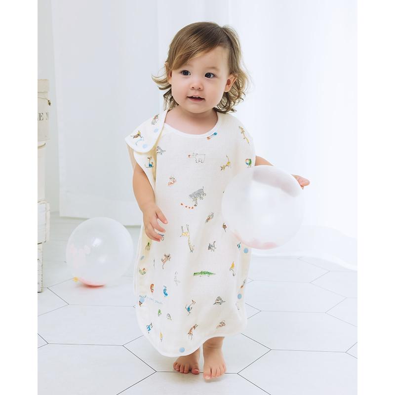 BABYノベルティハンガー　ドレスカバー 出産祝い コンテックス ベビー スリーパー 日本製 トロワガーゼ