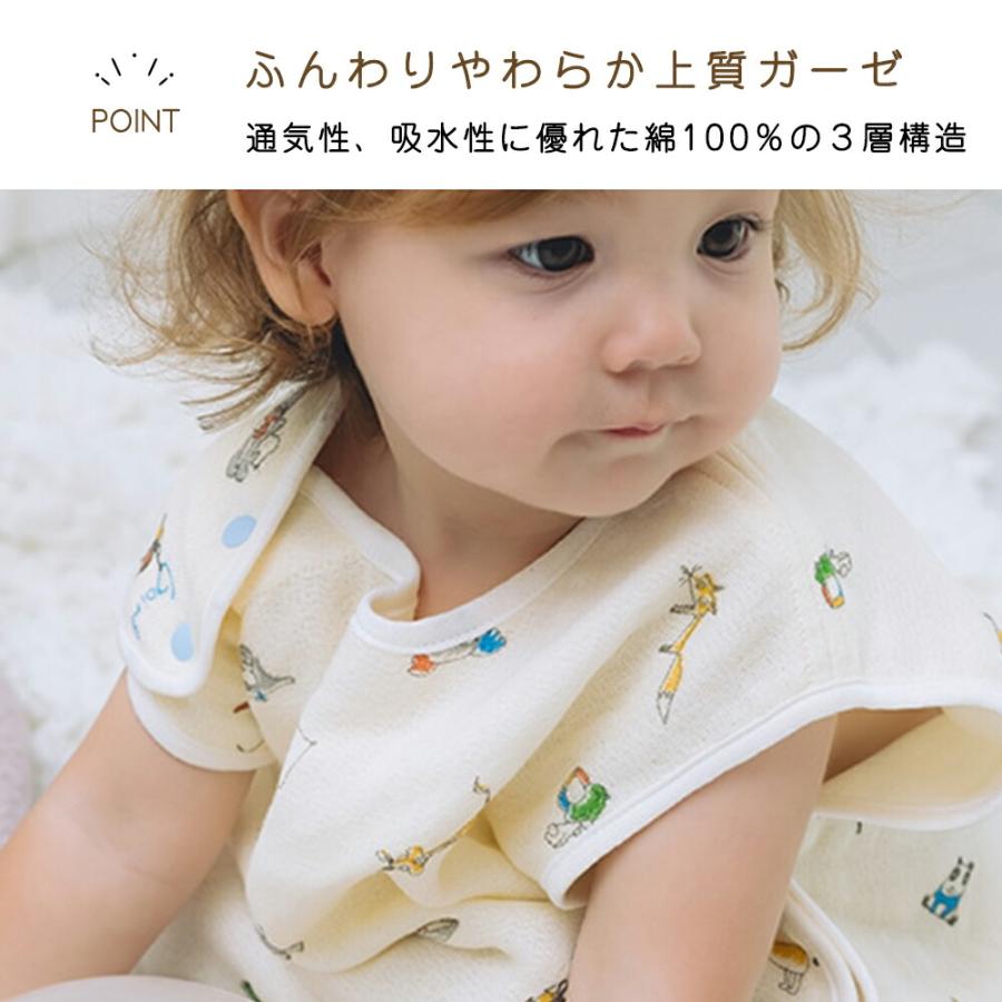 BABYノベルティハンガー　ドレスカバー 出産祝い コンテックス ベビー スリーパー 日本製 トロワガーゼ
