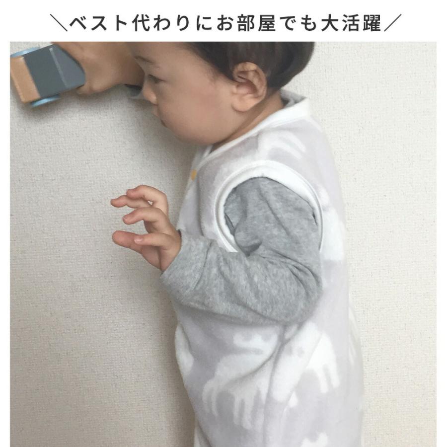 メール便可 ベビー スリーパー Moz モズ フリース あったか エルク 北欧 赤ちゃん 冬 キッズ 子供 男の子 女の子 寝冷え防止 かわいい Moz Sleeper S Stampskids 通販 Yahoo ショッピング