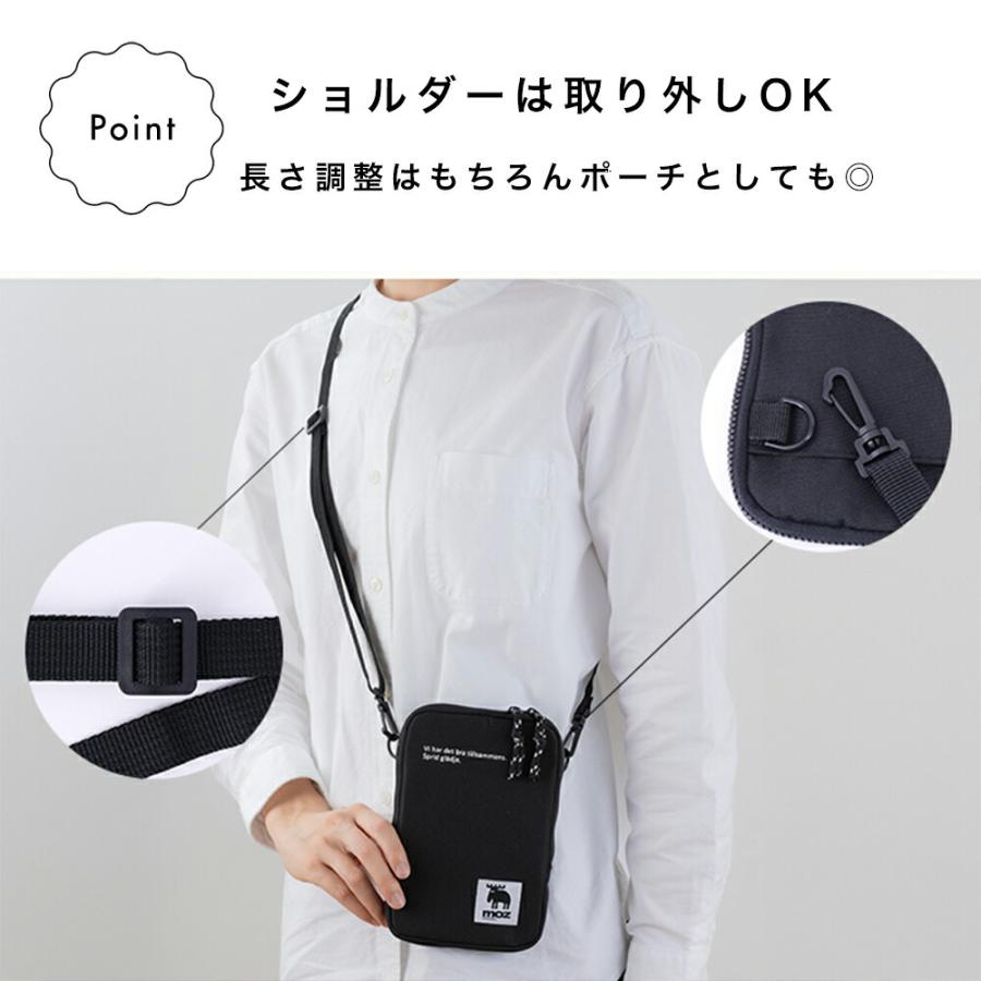moz sweden モズ スマホポーチ スマホショルダー 撥水加工 ポシェット