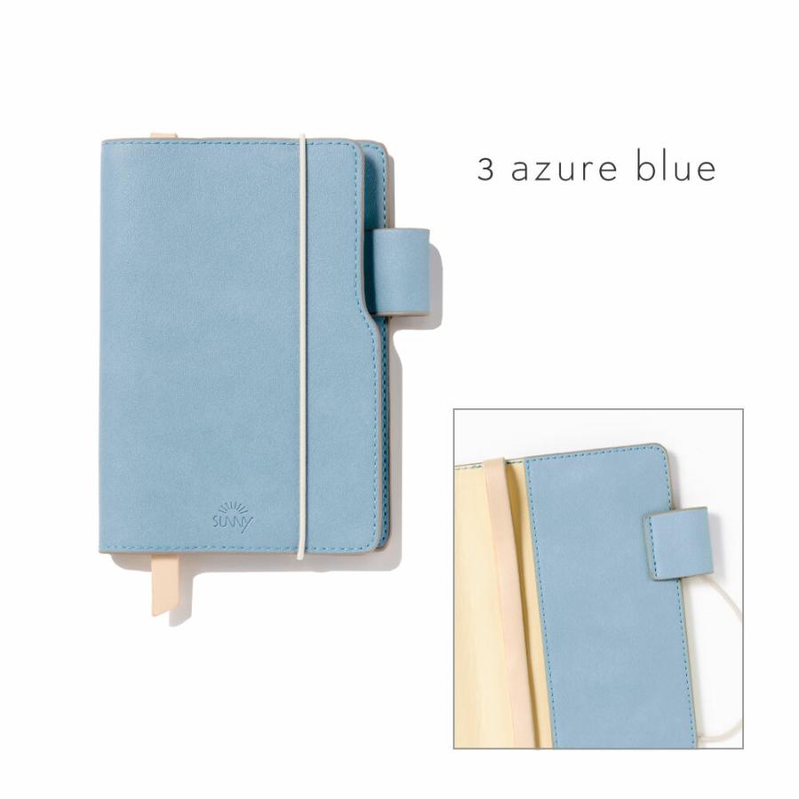 手帳 SUNNY LIGHT NOTEBOOK ノート A6 仕事 女性 日記 ダイアリー ミニ