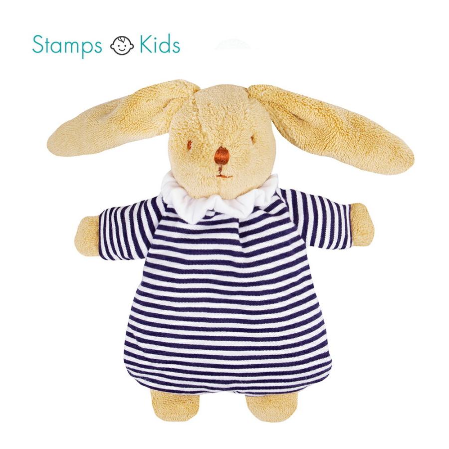 オルゴール付きぬいぐるみ ミュージカル バニー ネイビー