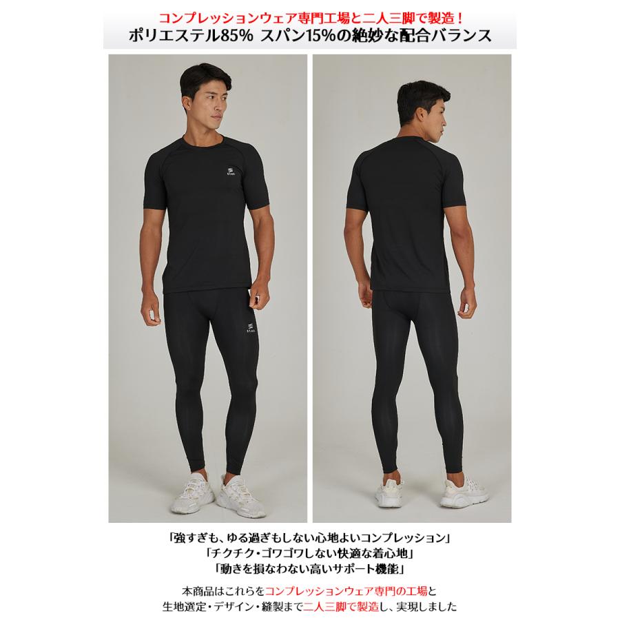 コンプレッションウェア メンズ 夏用 半袖 長袖 ノースリーブ コンプレッションインナー スポーツインナー タンクトップ インナーウェア アンダーシャツ Compwear Sleeveless Mens Stan公式ストア 通販 Yahoo ショッピング