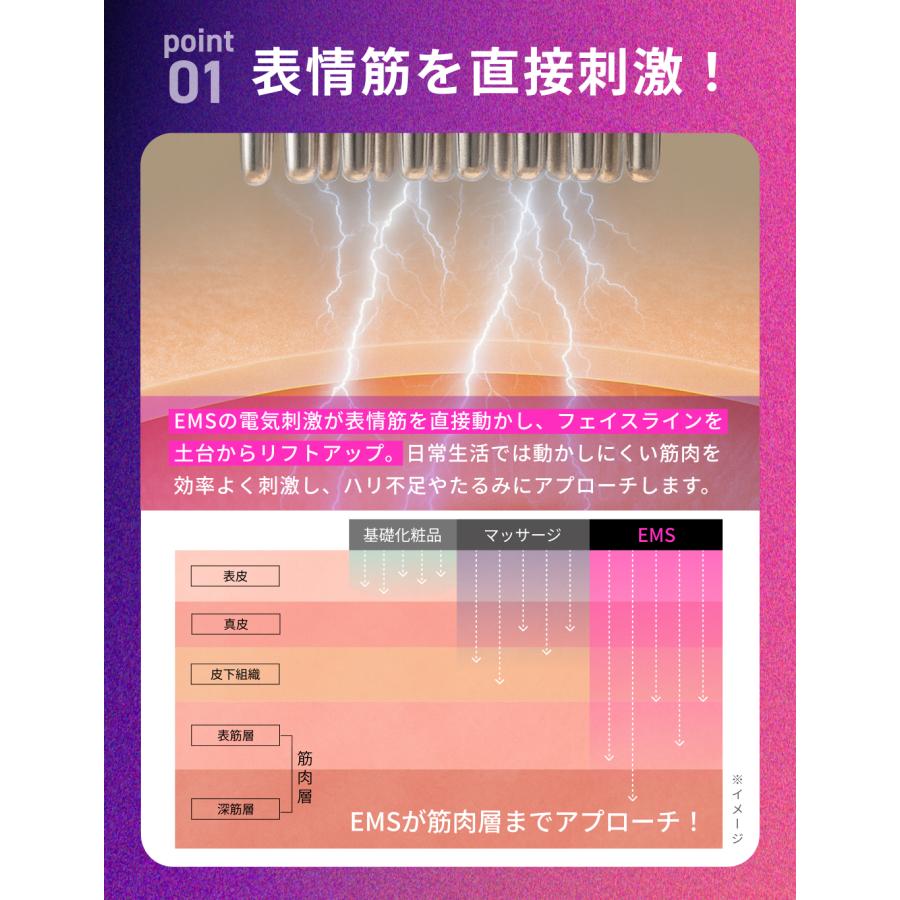 stan EMS 電気ブラシ 頭皮ケア アタッチメント フェイスケア 多機能