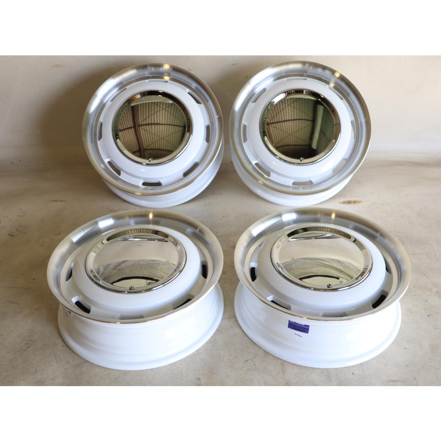 軽カー・軽バン・軽トラに 新品4本セット ネオムーン3 15×5J+45 100