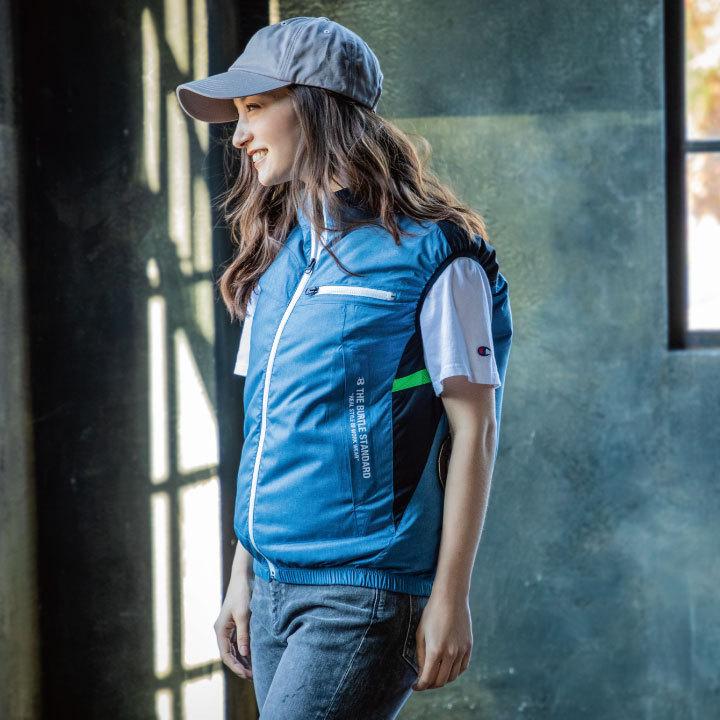 ファン付き作業服 バートル AC1034 ベスト エアークラフト ファン