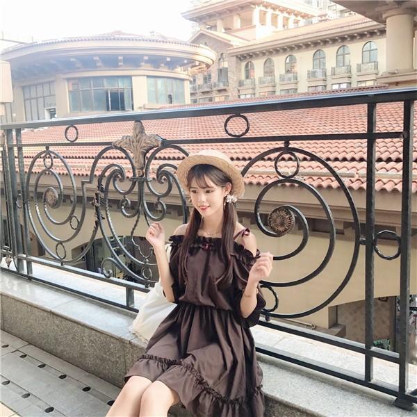 ワンピース オフショル かわいい 安い ワンピ ワンピース セーラー服 個性的 オルチャン ロリータ ゴシックロリータ カワイイ ガーリー レトロ 送料無料 19 0036 0991 Standard Closet 通販 Yahoo ショッピング