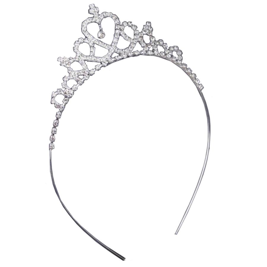 子供 ティアラ カチューシャ お姫様 仮装 ハロウィン キラキラ 輝く キッズ レディース 追跡番号付き 送料無料 |  | 05