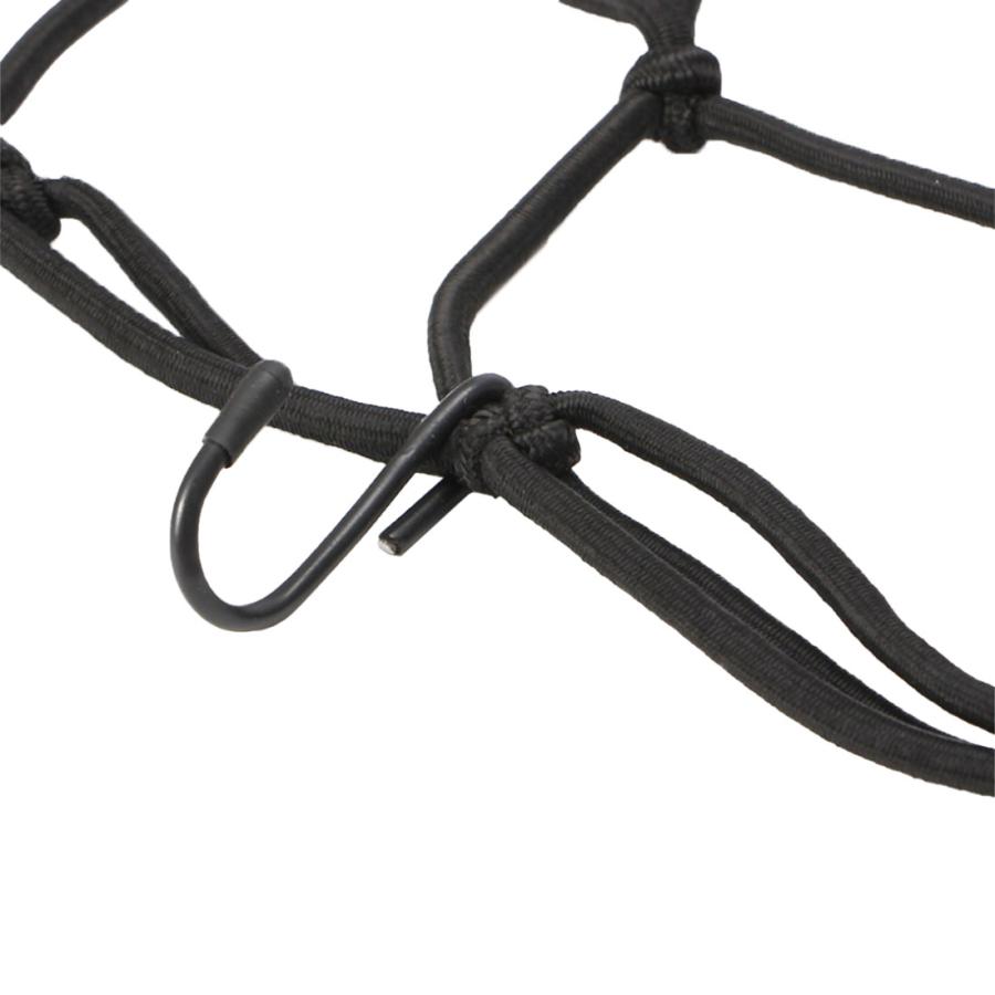 自転車 バイク かご ネット 防犯 ひったくり防止 あみ ネットバンド ママチャリ マウンテンバイク 前かご 荷台 伸縮 網 黒 40cm×40cm フック付き 送料無料 |  | 04