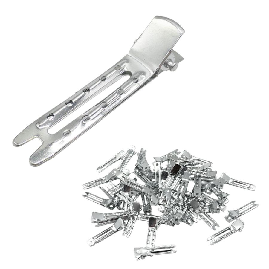 ヘアクリップ クリップピン ヘアピン パーツ 金具 DIY ハンドメイド