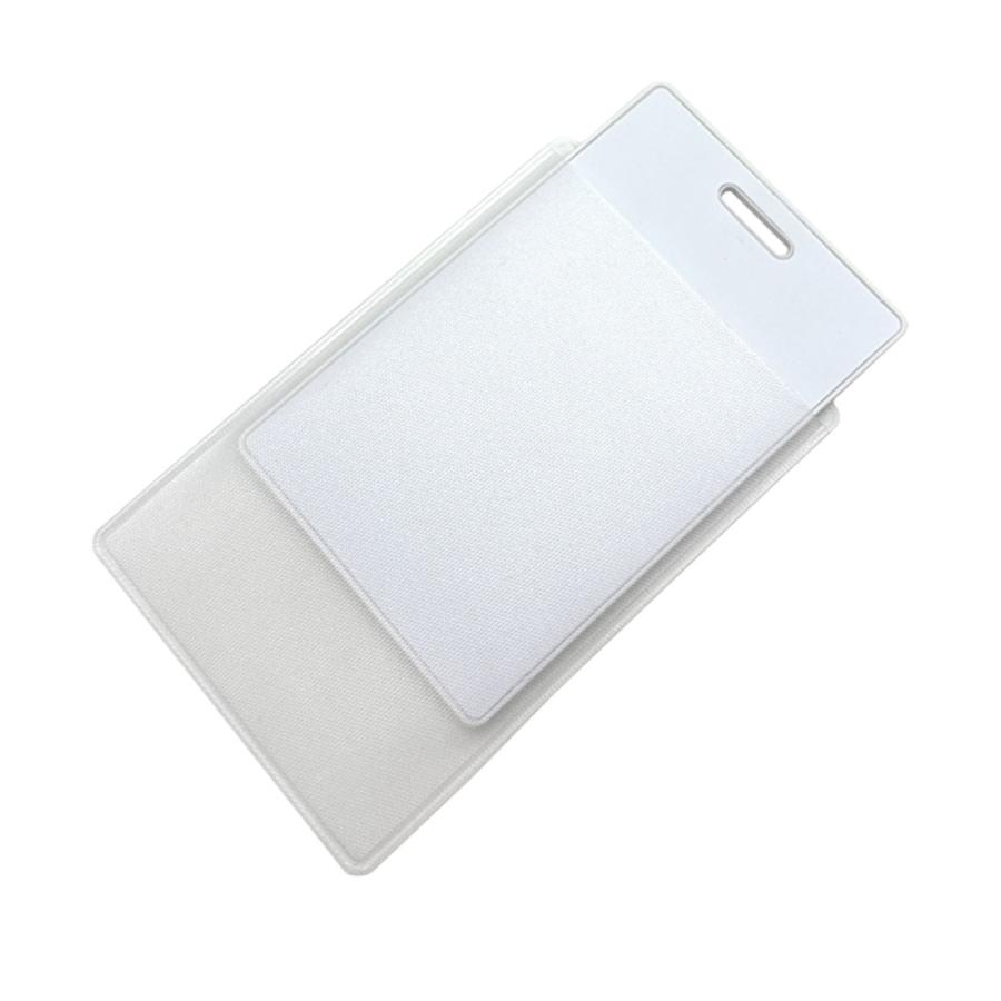 100枚セット 薄型 防磁 ビニールカードケース 透明 軽量 防水 防磁 磁気 防止 保護 スリーブ ID キャッシュ 社員証 ゲーム カード 免許証 保険証 ICカード |  | 03