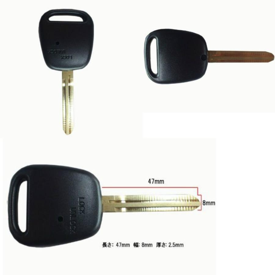 店舗 Toyota トヨタ ブランクキー 横 1ボタン ヴィッツ ファンカーゴ イスト シェンタ ハイエース プラッツ 送料無料 Aynaelda Com