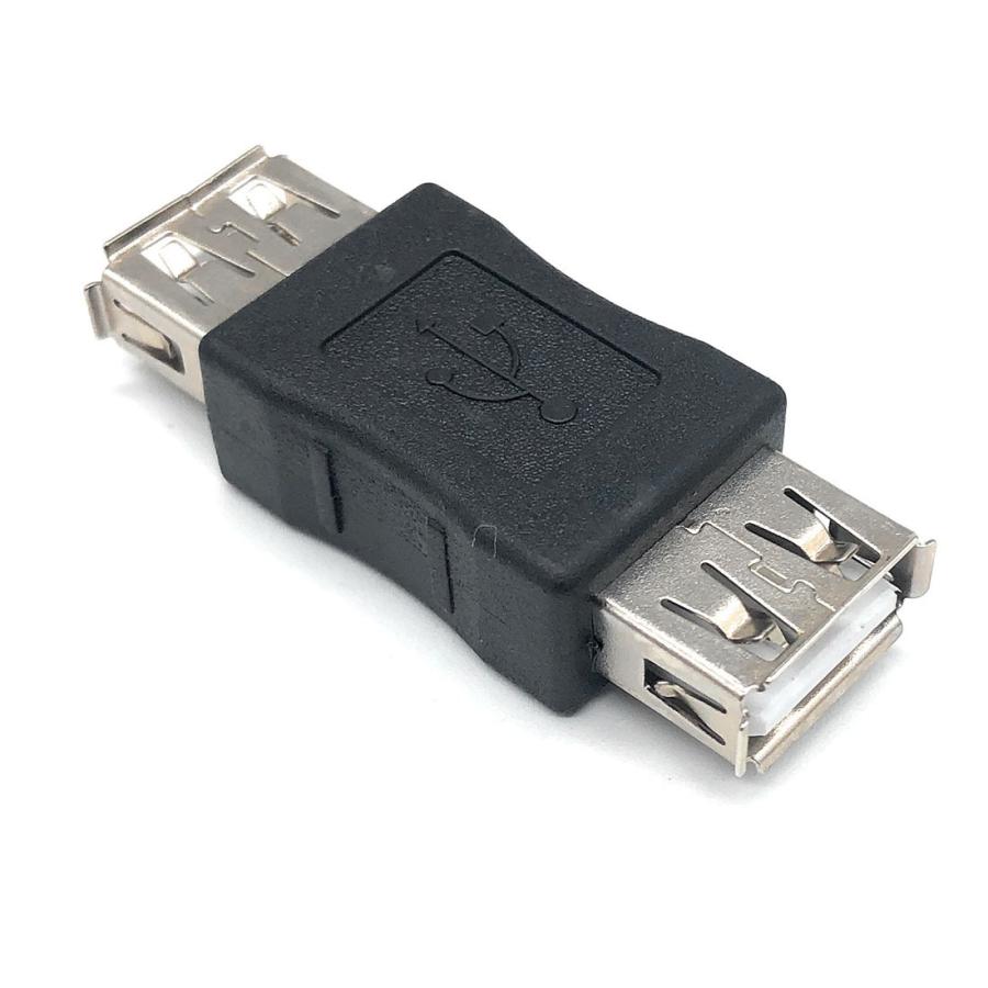 USB 中継 アダプタ コネクタ メスメス 変換 延長 Aコネクタ メス 両方メス メスとメス オスどおしを接続 送料無料 |  | 02