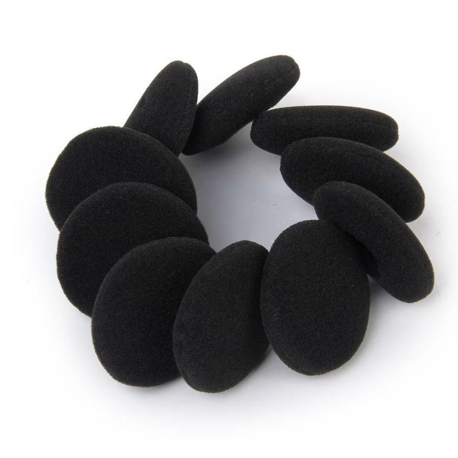 10個セット 交換用 イヤーパッド イヤークッション イヤホン インカム ヘッドフォン 35mm 互換品 MDR-Q55 MDR-Q21LP対応 黒 スポンジ 送料無料 |  | 01