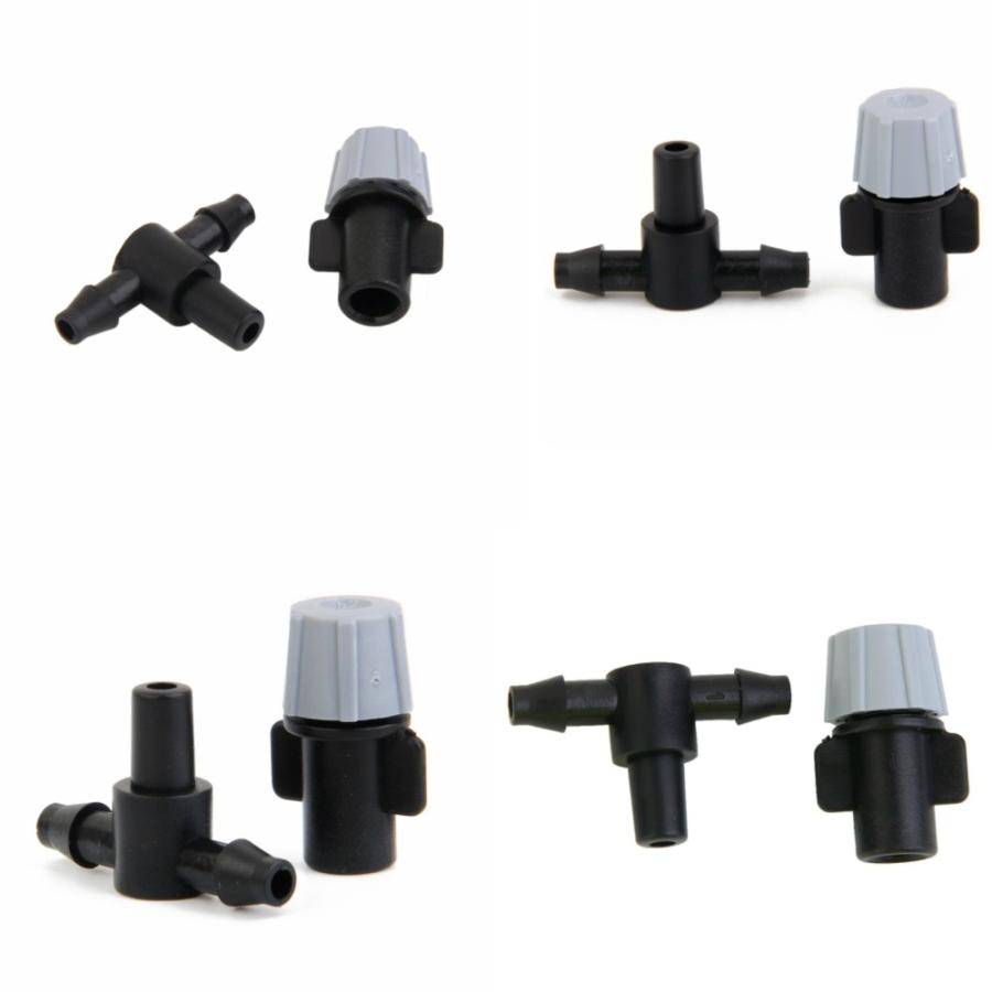 20セット ガーデニング 霧吹き 庭 ジョイント ノズル 分岐 T字 散水ノズル 芝生 庭園 温室 送料無料 |  | 01