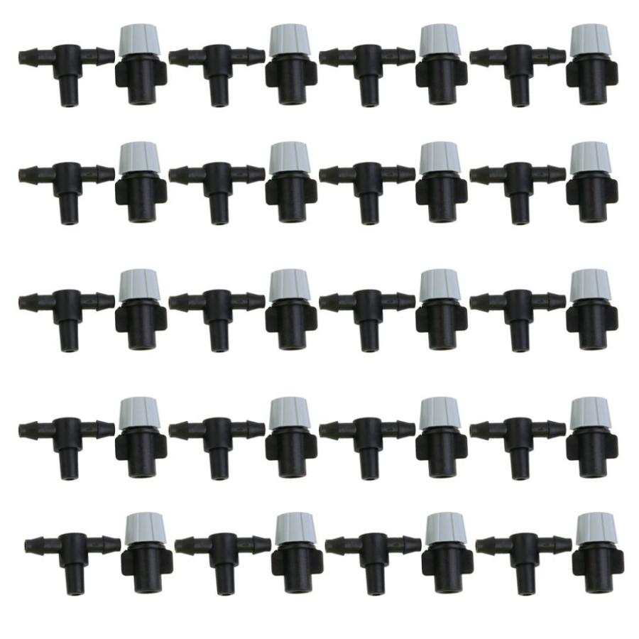 20セット ガーデニング 霧吹き 庭 ジョイント ノズル 分岐 T字 散水ノズル 芝生 庭園 温室 送料無料 |  | 02