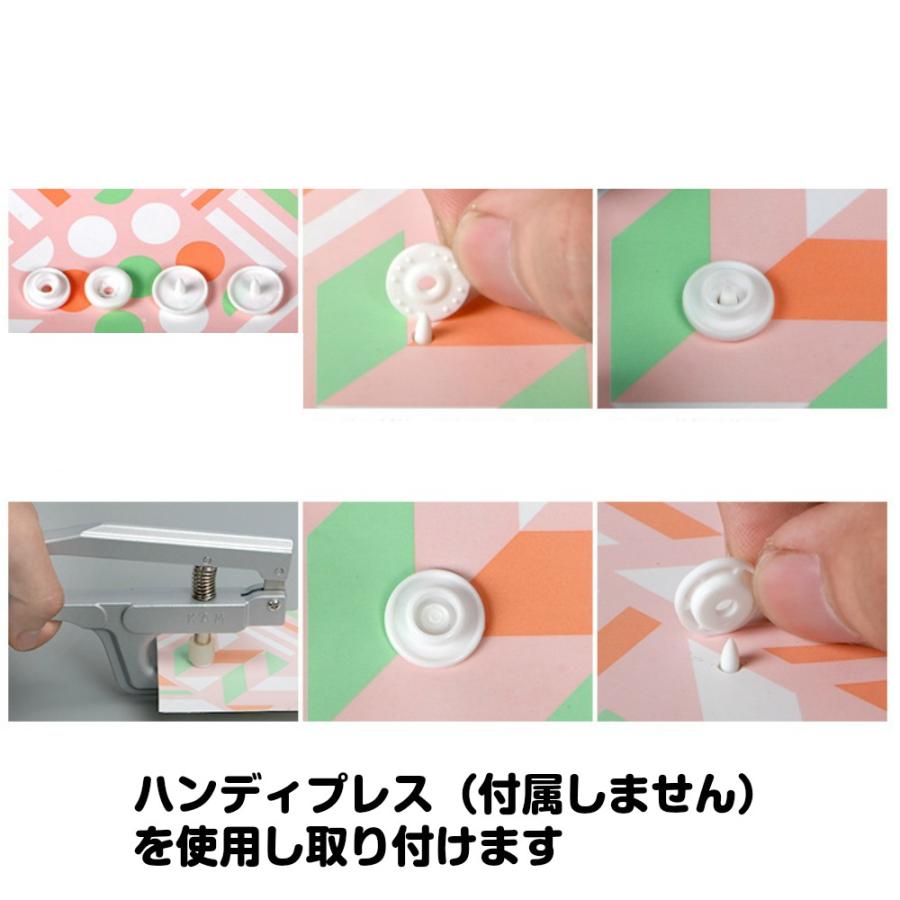 100組 スナップ ボタン プラスナップ T5 12ｍｍ 手芸 自作 オフホワイト 手芸 赤ちゃん 自作 お子様 お洋服 DIY 送料無料 |  | 02