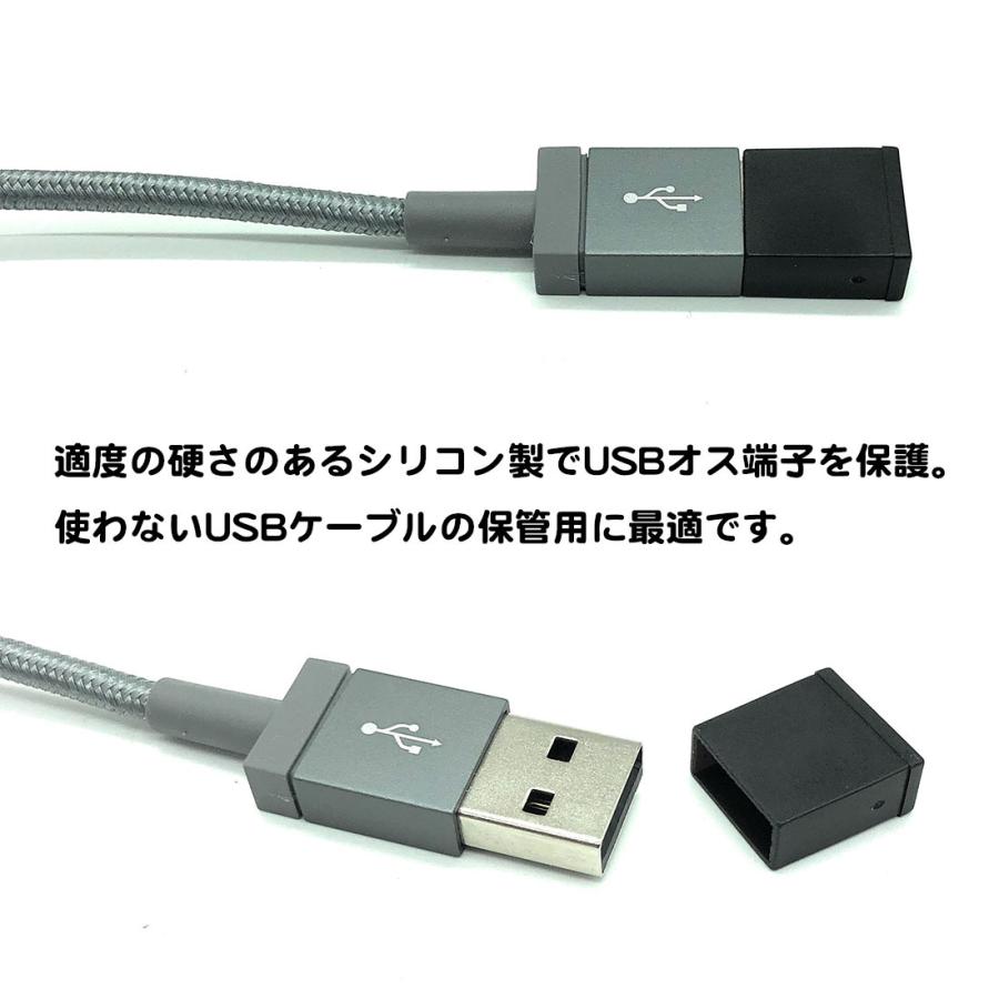 10個セット USB タイプA オス側 シリコンキャップ ほこり防止 カバー タイプa ポート a type-a typea usb キャップ シリコン キャップ 送料無料|standard-net|03