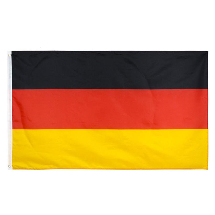 ドイツ 国旗 4号 150×90cm Germany ジャーマン 応援 旗 インテリア