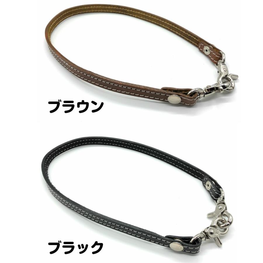 本革 ウォレットチェーン 革 ストレートタイプ 60cm ロング