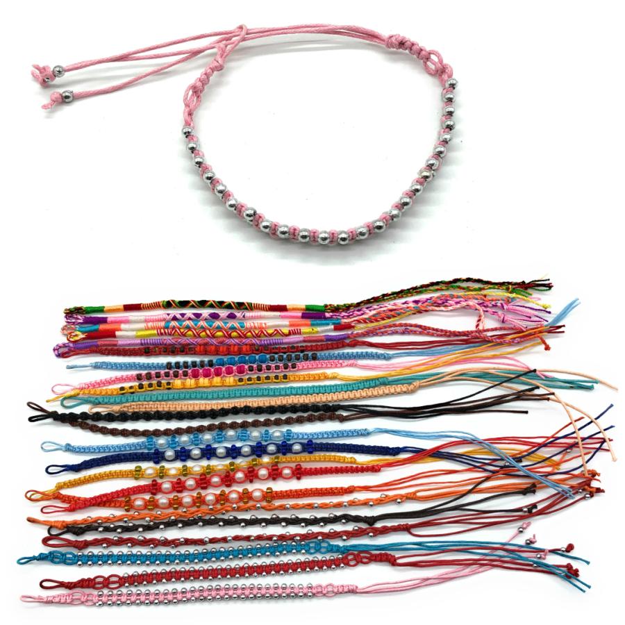 AkariH×Sorm'86 大人のミサンガ デザインいろいろ ミサンガ 1本 足 腕 おしゃれ メンズ レディース