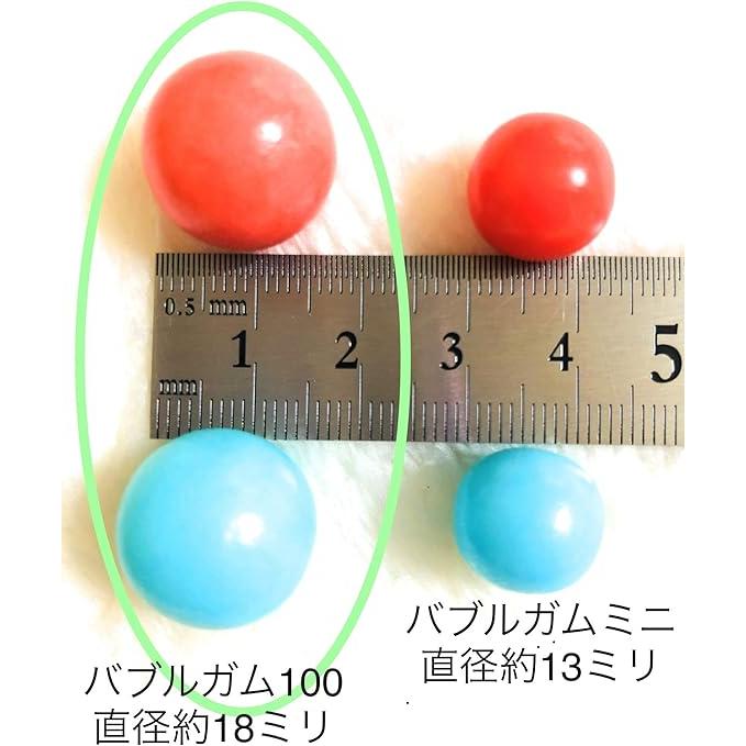 バブルガム100（ガムマシーン用リフィル）直径約18ミリ 100