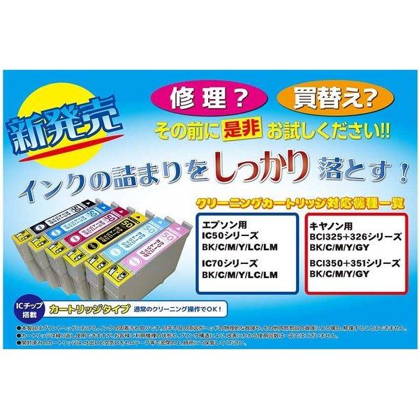 洗浄液カートリッジ BCI-326GY キヤノンリヘッドクリーニングカートリッジプリンター目詰まり解消 (グレー)｜standardcolor｜02