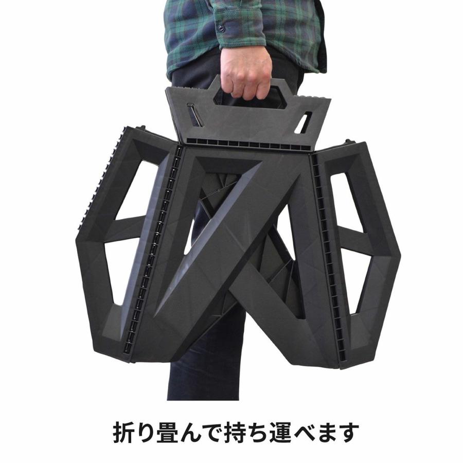 bcl(ビーシーエル)/フォーダブルチェア 39cm ブラック タン アウトドア