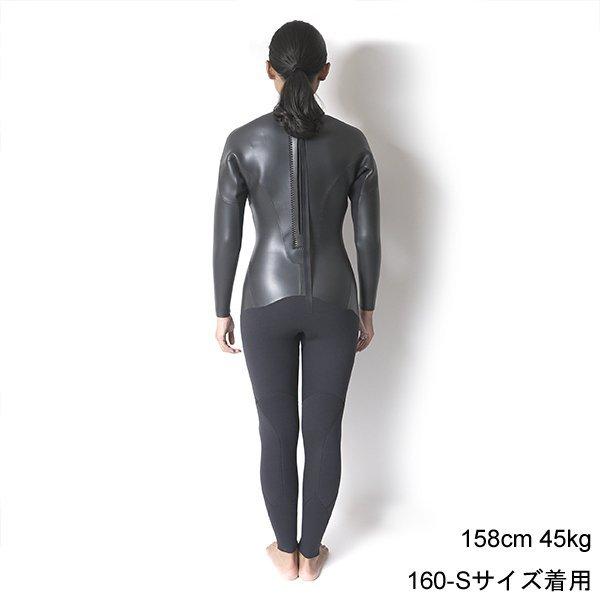 ウェットスーツ セミドライ ハイエンドモデル CRAFTSMAN WETSUITS 5mm / 3mm SEMIDRY HIGH-END MODEL  BACKZIP FLAT SKIN 裏起毛 保温サーフィン｜standardstore｜15