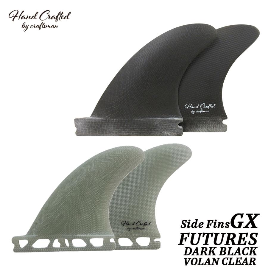 フィン サイドフィン CRAFTSMAN FIN GX Futures. DARK BLACK / VOLAN