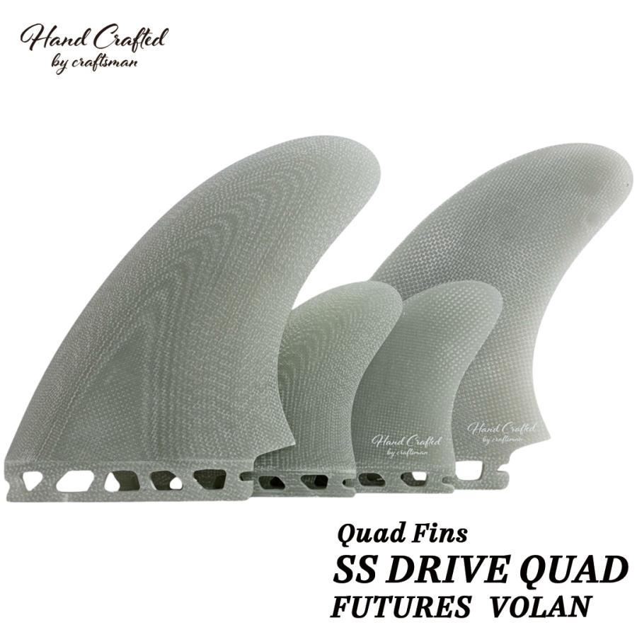 フィン クアッドフィン CRAFTSMAN FIN SS-DRIVE-QUAD FUTURE 4枚セット