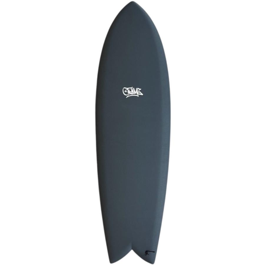 サーフボード ミッドレングス CRIME KEEL FISH 6'0 SLATE CHARCOAL