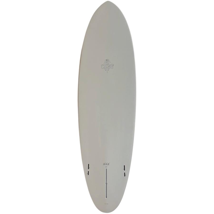 サーフボード ミッドレングス CRIME 6'4 ZEN FLOW LIGHT GRAY