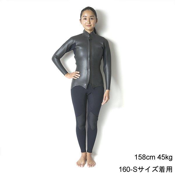 ウェットスーツ 2MM 長袖タッパー フロントジップ ロングスリーブジャケット CRAFTSMAN WETSUITS ラバー クラシック カリフォルニア サーフィン 日本製｜standardstore｜13