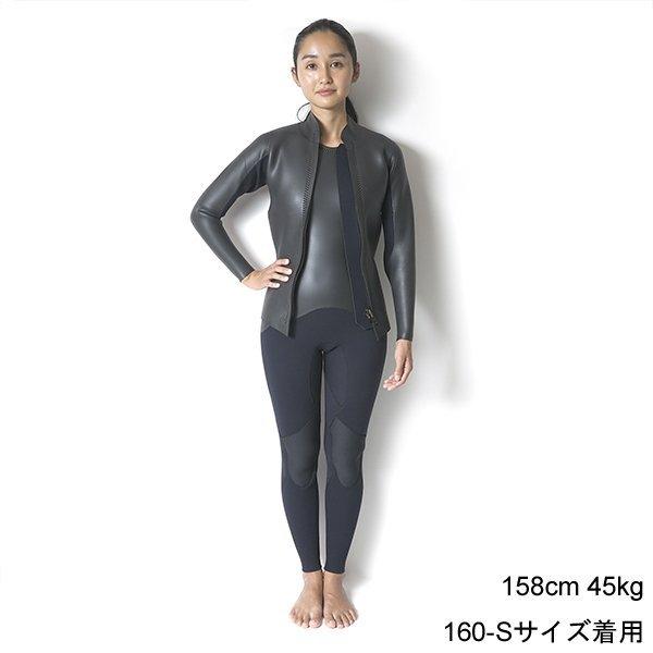 ウェットスーツ 2MM 長袖タッパー フロントジップ ロングスリーブジャケット CRAFTSMAN WETSUITS ラバー クラシック カリフォルニア サーフィン 日本製｜standardstore｜16