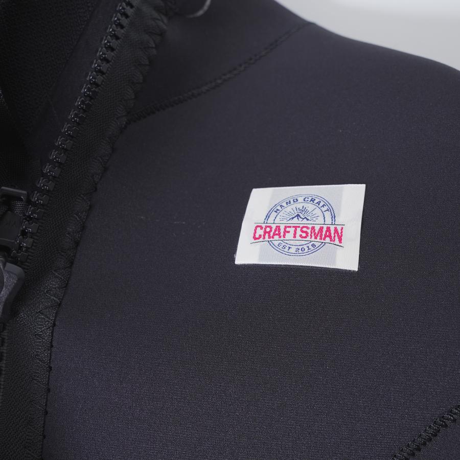ウエットスーツ ロンスプ バックジップ 2mm フラットスキン Craftsman Wetsuits クラフトマンウェットスーツ ラバー サーフィン 日本製｜standardstore｜10