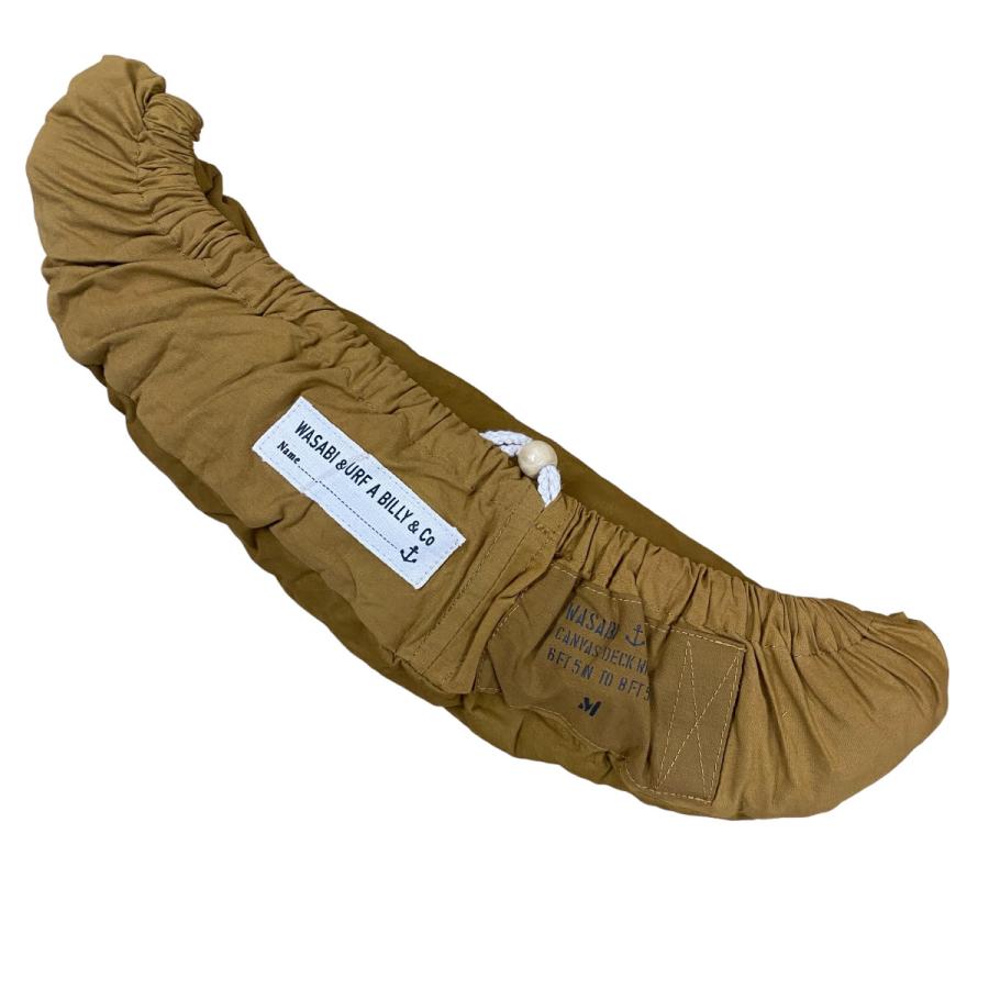 DEFORMASI デフォルマシー × SURF A BILLY WASABI Baby Canvas Deck Wrap 6'5''~ 8'5" デッキカバー ミッドレングス デッキラップ サーフボードケース | 