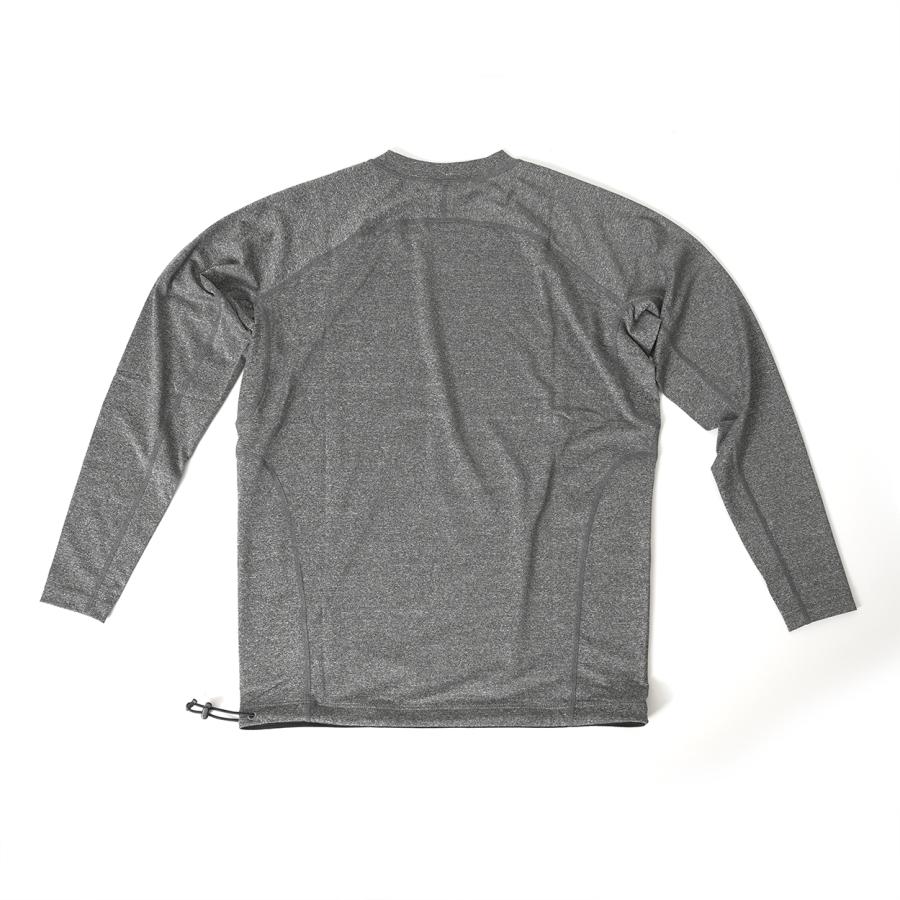 rash wet suit グレー XL 長袖 ラッシュガード 希少 レア rash wet
